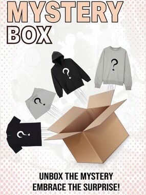 50%off. Mystery Men’s Sweatshirt & Tee Pack - Black and Light Gray
